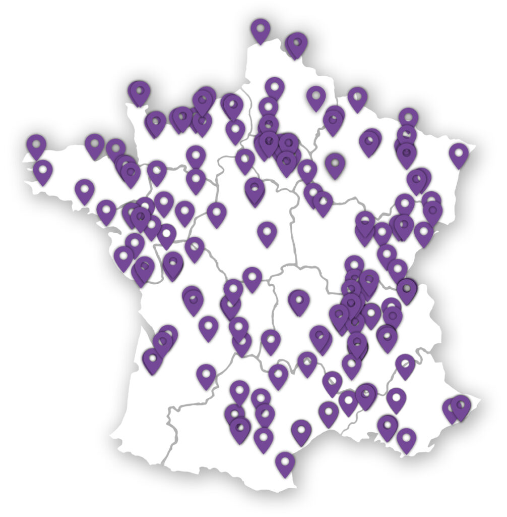 IMPLANTATION FRANCE Koesio