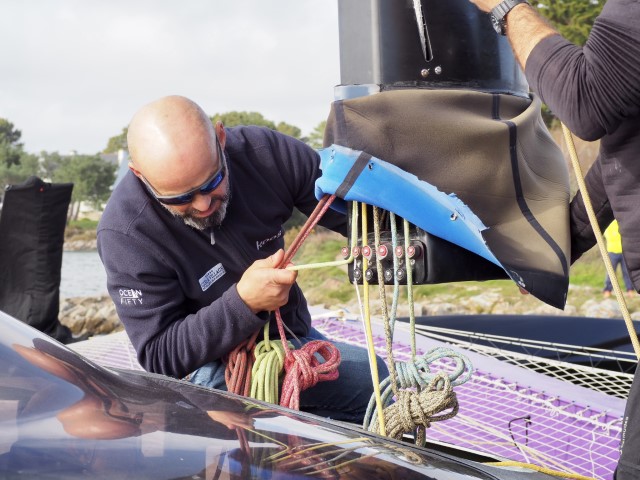 mise à l'eau de l'ocean fifty koesio