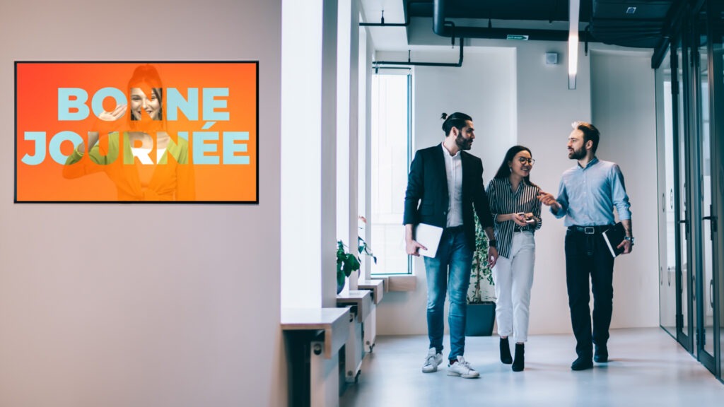 Affichage dynamique : la koesio TV