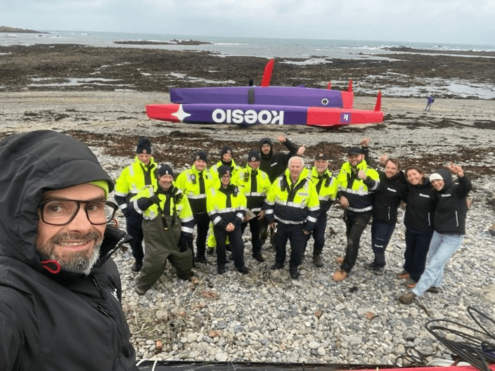 Bateau Koesio chavirage Transat café l'or