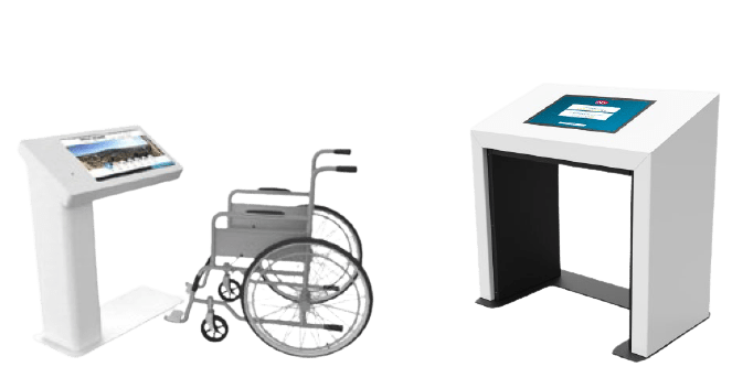 solution affichage pupitre tacile PMR koesio