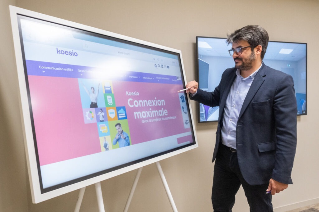 L’écran interactif tactile pour renforcer l’impact de vos réunions