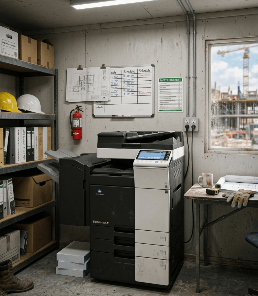 Imprimantes et photocopieurs en location courte durée