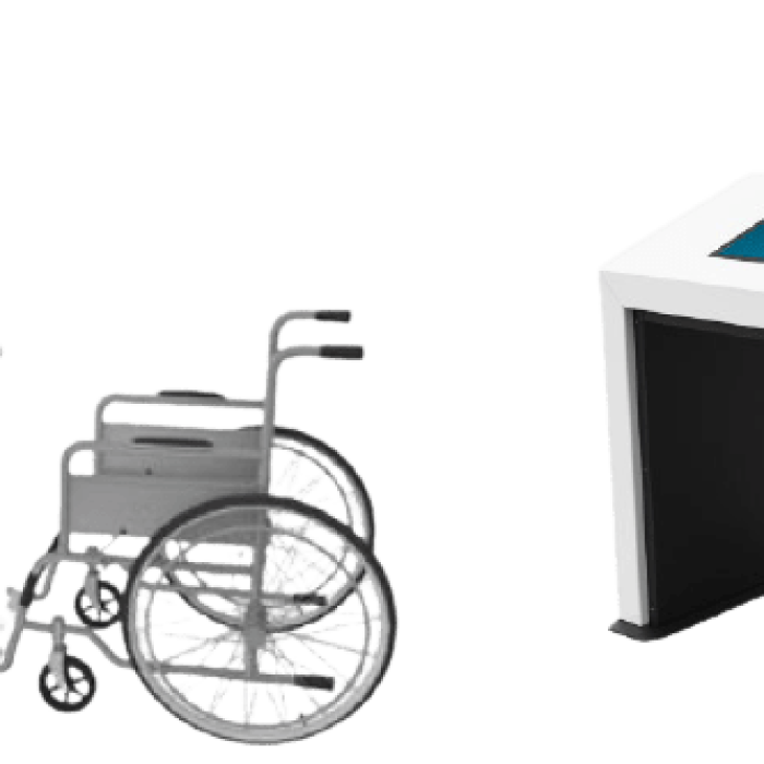 solution affichage pupitre tacile PMR koesio